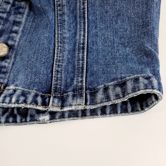 Rafaella Women's Medium Blue Denim Jean Vest - Picture 10 of 10